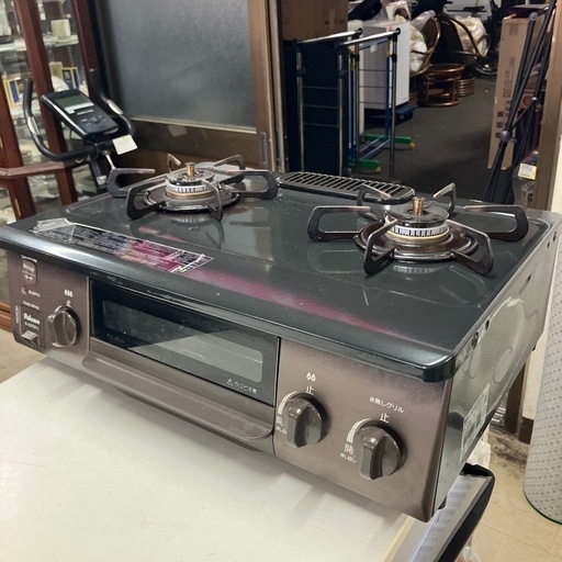 I2506-379 パロマ ガステーブル IC-S37DX-2L 2022年製 都市ガス キズ・汚れあり