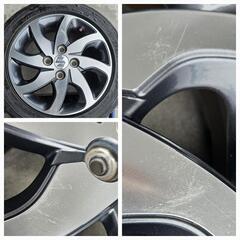 スズキ　パレットSW　純正　アルミホイール　14インチ　MK21S　の画像