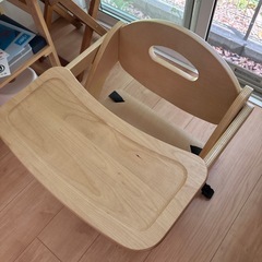 西松屋　木製ローチェア スタンダードの画像