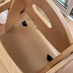 西松屋　木製ローチェア スタンダードの画像