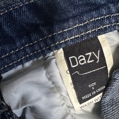 可愛いデニムオーバーオールつなぎDAZYサイズsの画像