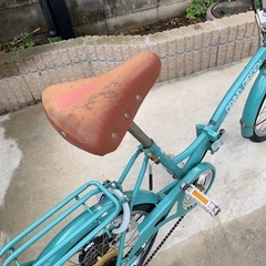 折りたたみ自転車の画像