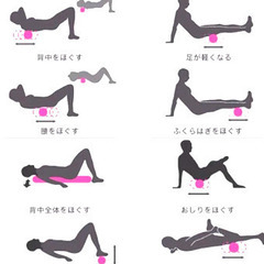 フォームローラー　　 筋膜リリース ストレッチローラーの画像