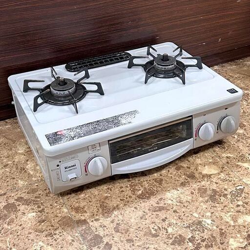 リンナイガステーブル LPガス用 RTS-338WNCTS2-L プロパンガス用 2013年製 調理器具 コンロ 札幌 東区