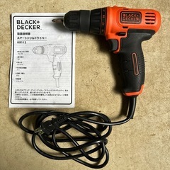 BLACK＋DECKER 電動ドライバー
