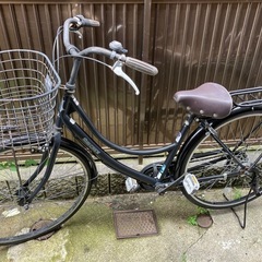 6段ギヤ27インチ自転車