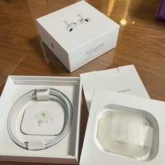 AirPods Pro 外箱＋ケーブル＋イヤーピース付き 