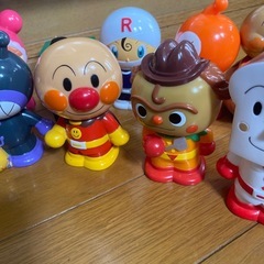 アンパンマン　ソフトビニール人形14体の画像