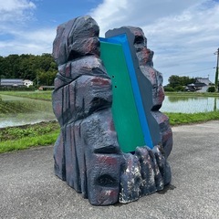 滝のオブジェ　　FRP製の画像