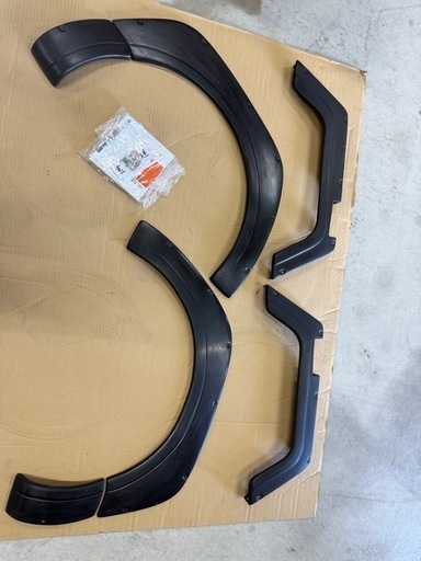 値下げハイゼット500系 9mmオーバーフェンダー