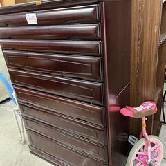 リサイクルショップどりーむ天保山店　No2858 タンス　大きめサイズ　レトロタンス　お買い得品　配達設置可能の画像