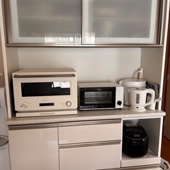 美品　　120㎝　食器棚　カップボード