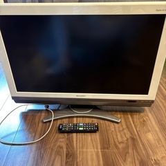 SHARP シャープ AQUOS 液晶カラーテレビ　