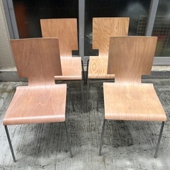 ダイニングチェア　4脚セット