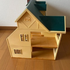 緑の屋根の大きなお家 シルバニアファミリーの画像