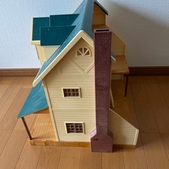 緑の屋根の大きなお家 シルバニアファミリーの画像