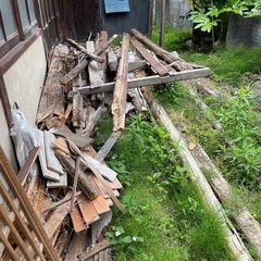 廃材【無料！！】薪ストーブ材料などにオススメ】の画像