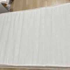 【最終値下げ】ニトリ　シングルマットレス、マットレストッパーセットの画像