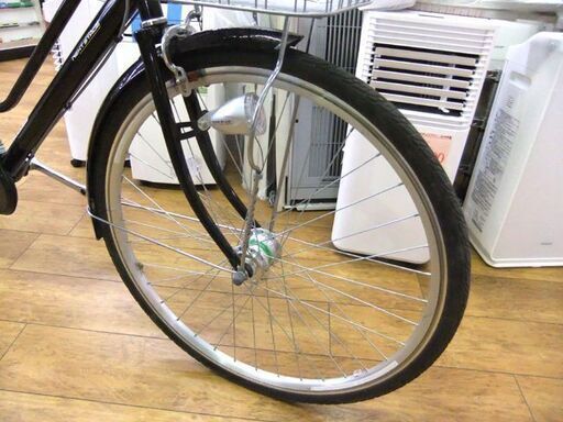 自転車 ノーパンタイヤ 27インチ 3段変速 シティサイクル CHACLE