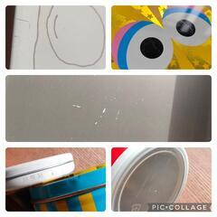 空き缶8点セット◎ムーミン缶＆資生堂パーラー＆アンリ・シャルパンティエ、他◎小物入れ 収納ケース インテリア 工作素材の画像