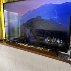HDR搭載4K液晶テレビ55型HDD録画機能付きの画像