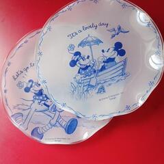 ☘️🪷 Disney 非売品のお皿 2枚set 🪷☘️の画像