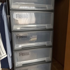 ※取引確定済※　衣装ケース×5 ＋　仕切り
