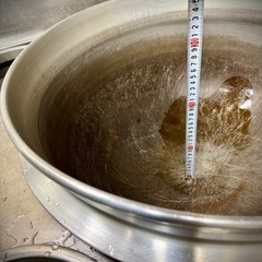 【商談成立】業務用茹釜と木蓋の画像