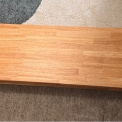 THE TV BOARD / LOW TABLE　ラバーウッド ...