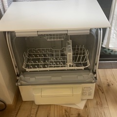 パナソニック食器洗い機NP-TSP1-W 美品 保証書付き 