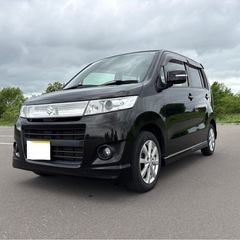 🎉低走行🎉　限定色　スズキ　ワゴンRスティングレーターボ、4WD...