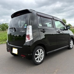 🎉終了🎉　低走行　限定色　スズキ　ワゴンRスティングレーターボ、4WD 、エンジンスターター、シートヒータの画像