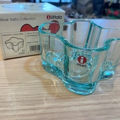 B7038【イッタラ】アアルト キャンドルホルダー 55mm ウ...