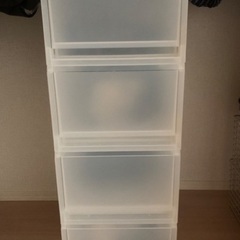 無印良品　無印　MUJI 収納ケース　4個　美品　衣装ケース