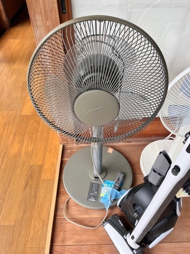 扇風機、掃除機まとめてどうぞ