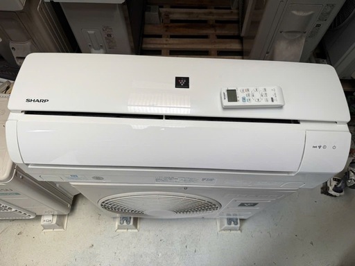 (決まりました)?シャープ6-8畳2019年製(本体＋工事代も含む)
