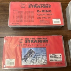 〔新品〕各種パッキン、Ｏリング、スナップリング、割ピンセットの画像