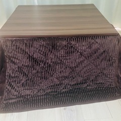 タンスのゲン こたつ 正方形 一人用の画像