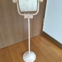 【アンティーク調】アイアン製　トイレットペーパーホルダー