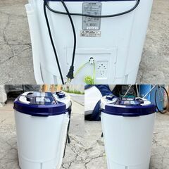 【❗️✨省スペース◎✨❗️】コンパクト✨2槽式洗濯機 🌀マイセカンドランドリー✨ TOM-05❗️の画像