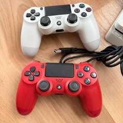 PS4プレイステーション4★中古★コントローラー3個ヘッドフォンの画像