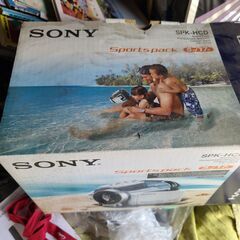 HANDY cam用　Sports　Pack　SPK-HCDを差...