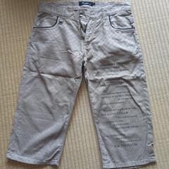 メンズ　パンツ　七分丈　