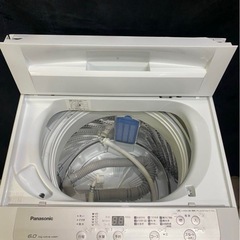 ☆中古格安！パナソニック全自動電気洗濯機 NA-F60B13 2019年製