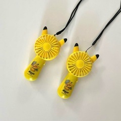 ポケモン　ピカチュウ　ハンディファン　２セット