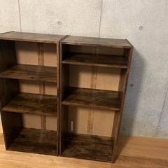 ニトリ購入品　カラーボックス2台