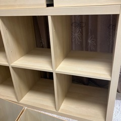 イケアの棚（オプション付）の画像