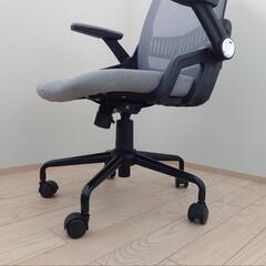 【通気性◎】PC用メッシュオフィスチェア／シンプル＆快適デザインの画像