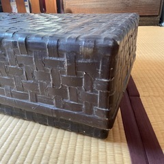 [骨董品］昭和初期の葛籠箱(つづら箱)の画像