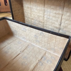 [骨董品］昭和初期の葛籠箱(つづら箱)の画像